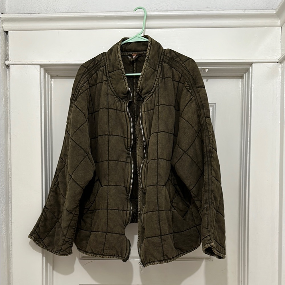 Free People Dolman Quilted Jacket